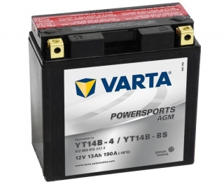 Motobaterie VARTA POWERSPORTS AGM 13 Ah , 12 V , 513 903 , YT14B-BS